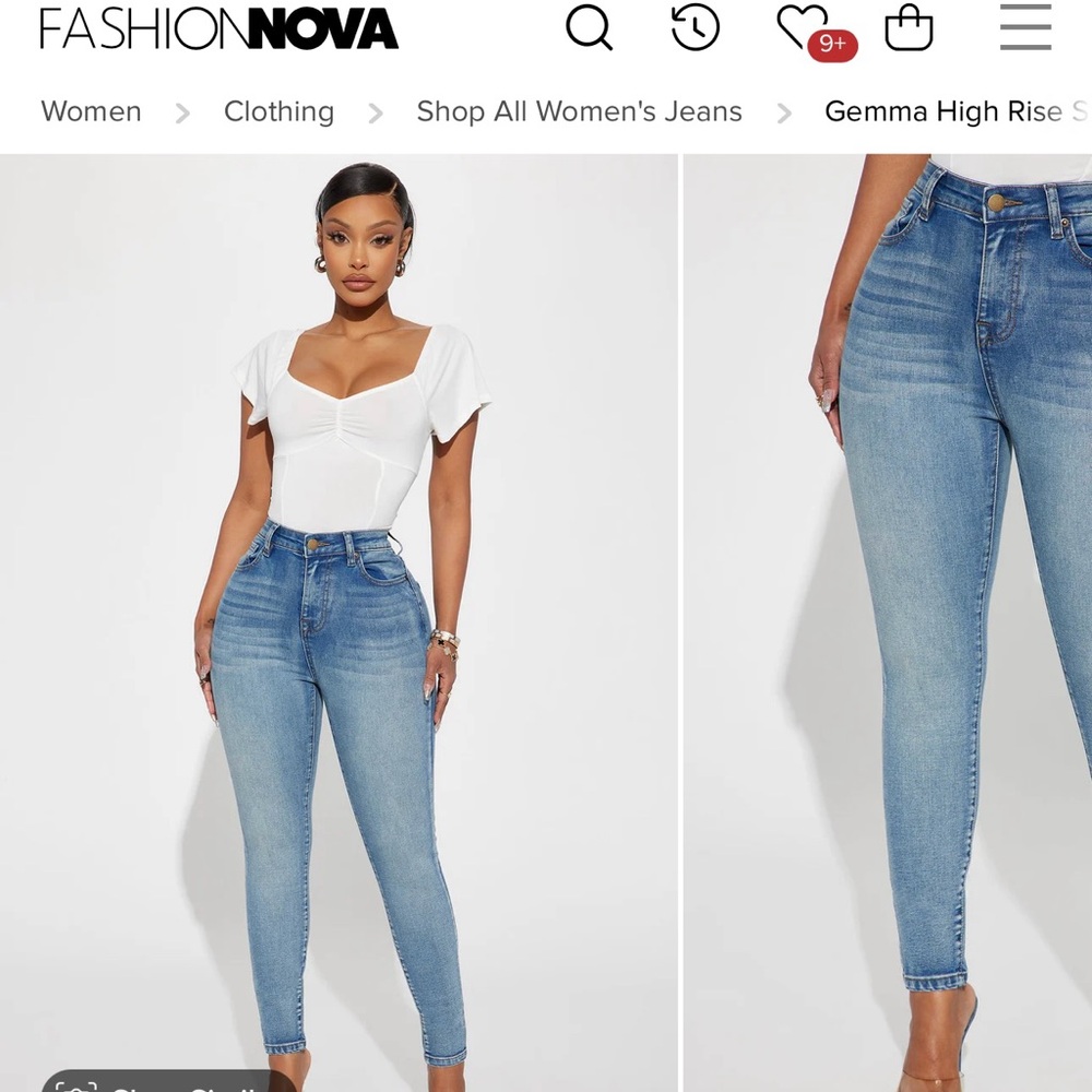 Brand new fashion nova jeans